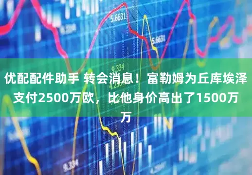 优配配件助手 转会消息！富勒姆为丘库埃泽支付2500万欧，比他身价高出了1500万