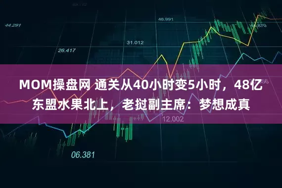 MOM操盘网 通关从40小时变5小时，48亿东盟水果北上，老挝副主席：梦想成真
