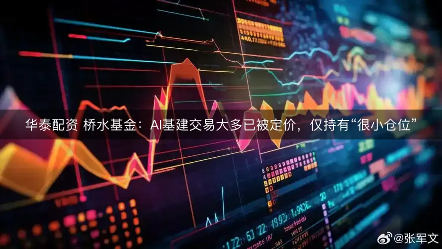 华泰配资 桥水基金：AI基建交易大多已被定价，仅持有“很小仓位”